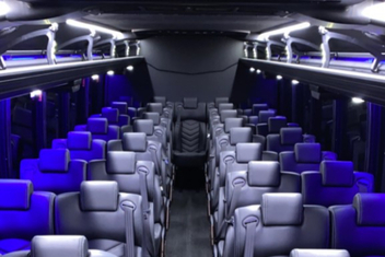 Fargo Charter Bus Interior