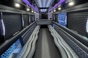 Fargo Party Bus Interior