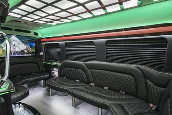 Fargo Sprinter Party Bus Interior
