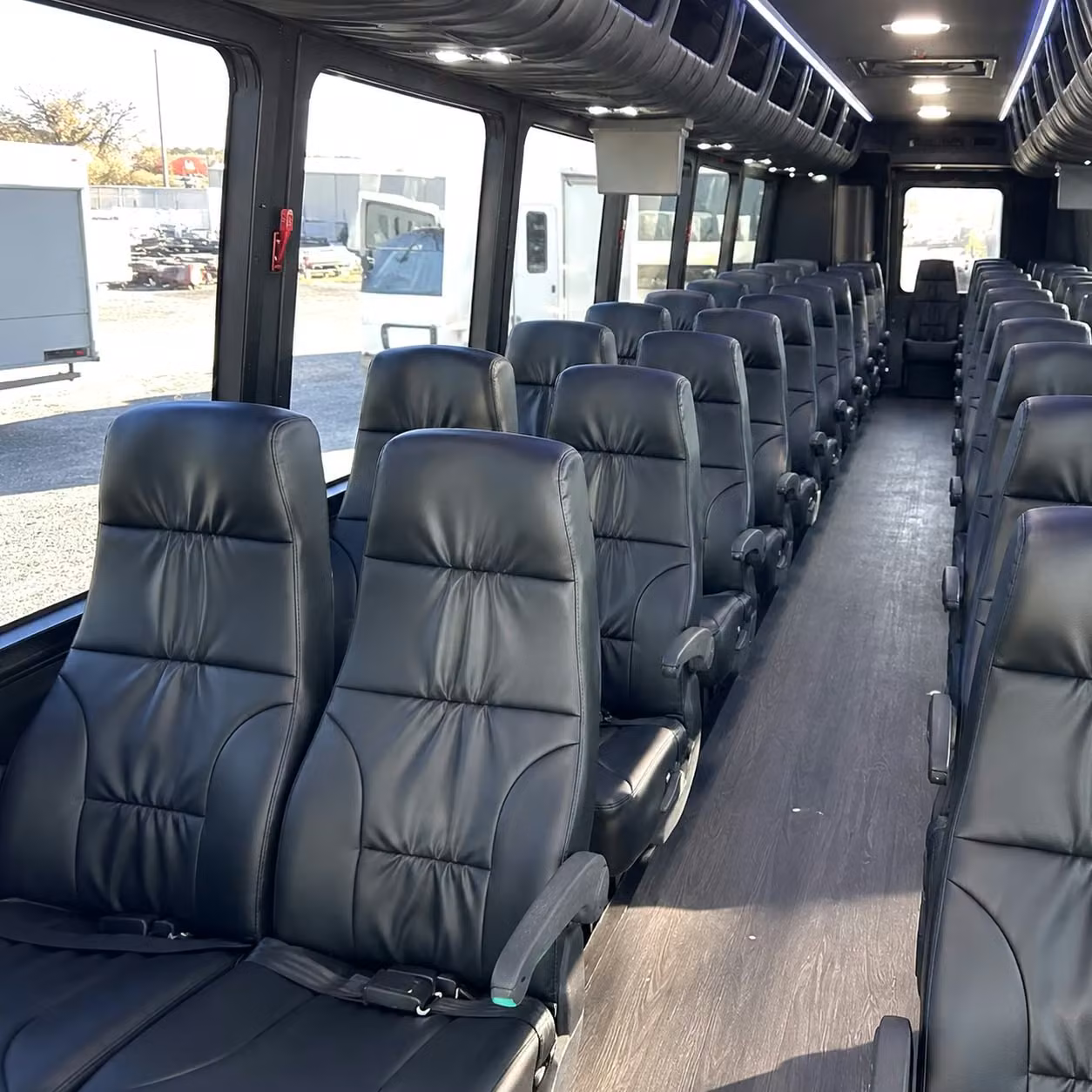 35 passenger minibus inside