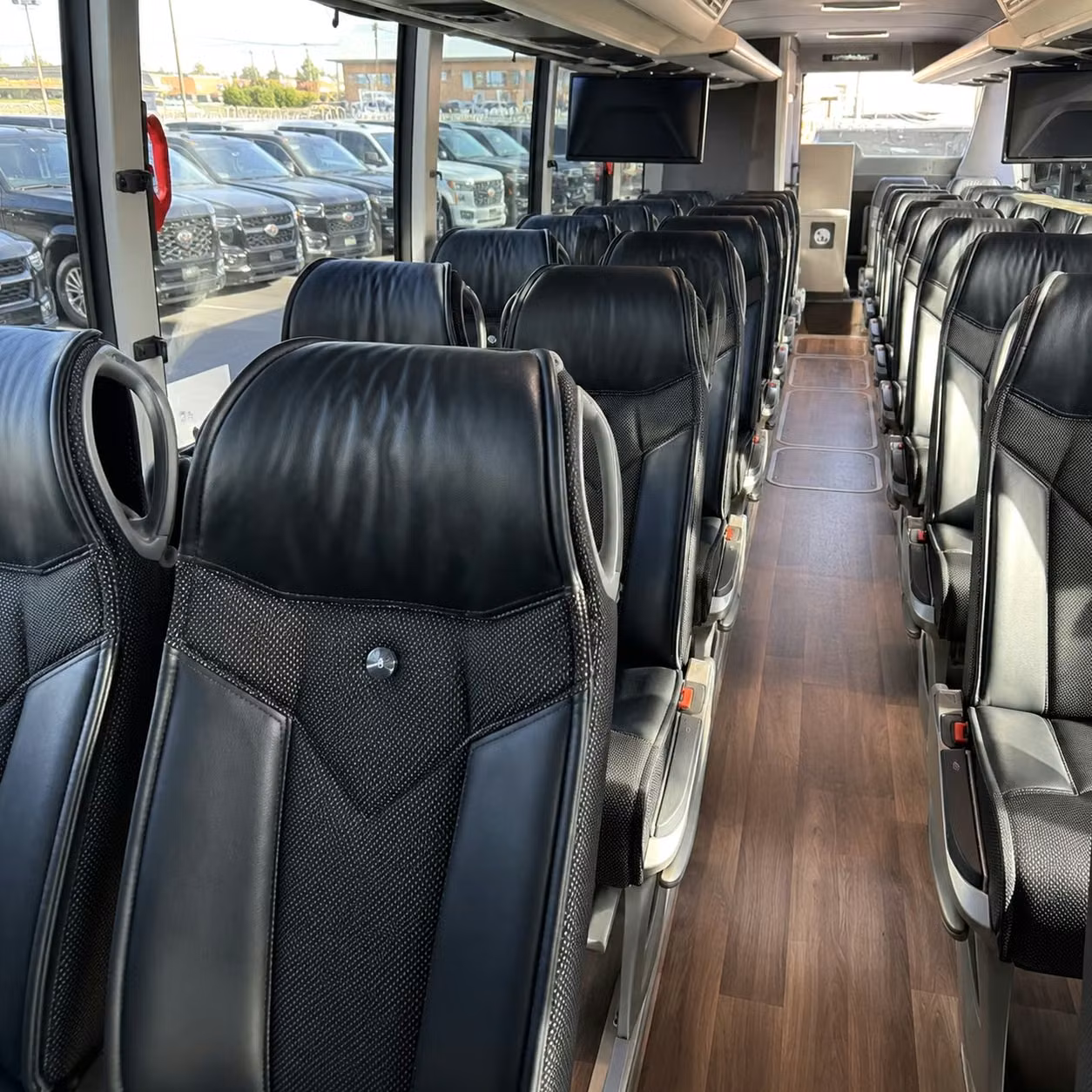 fargo charter bus interior