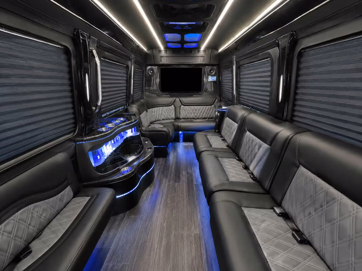 fargo sprinter van rental with driver