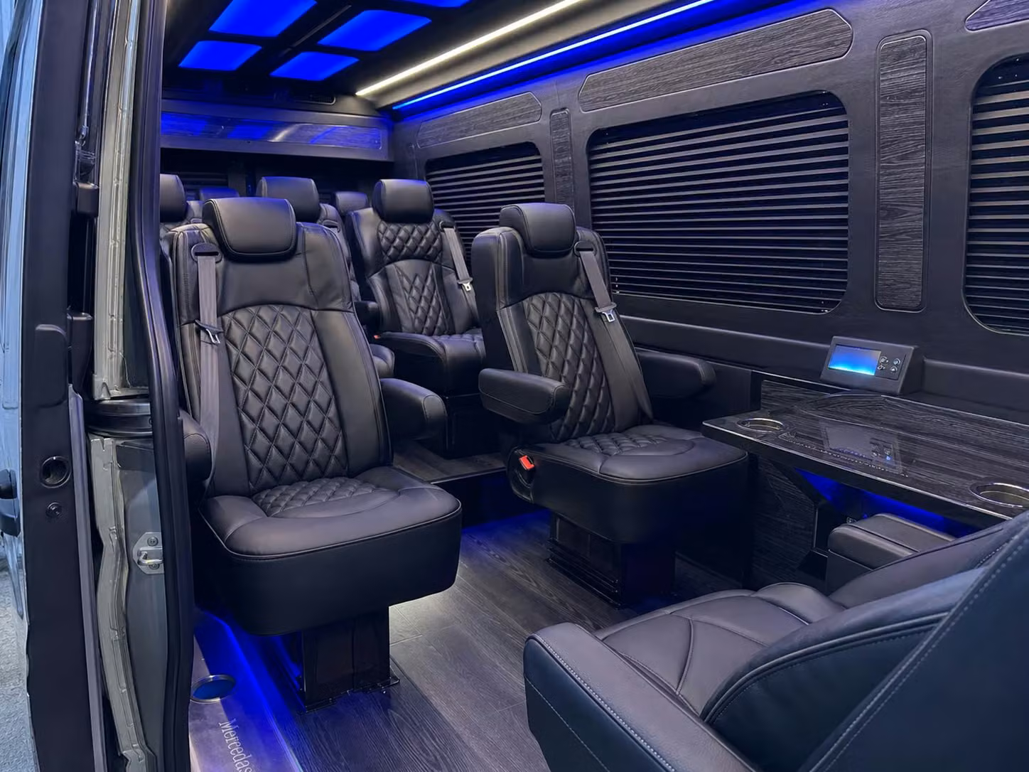sprinter van transportation for groups and events across fargo