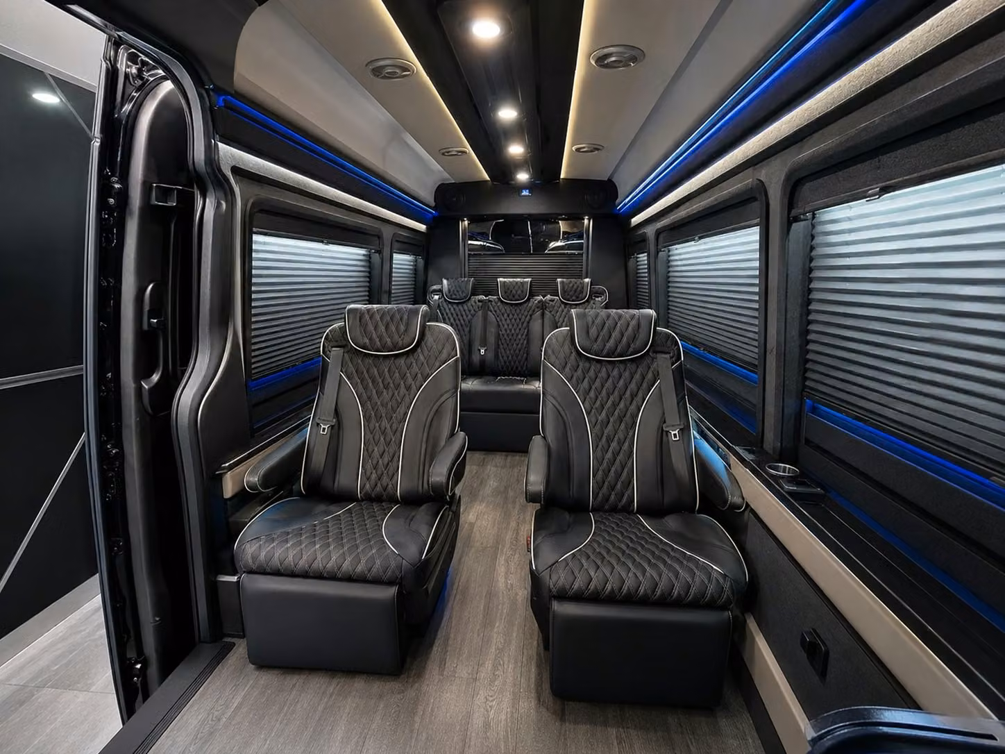 sprinter van with driver interior